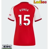 Arsenal Ezri Konsa #15 Replica Home Shirt Ladies 2026-27 Short Sleeve